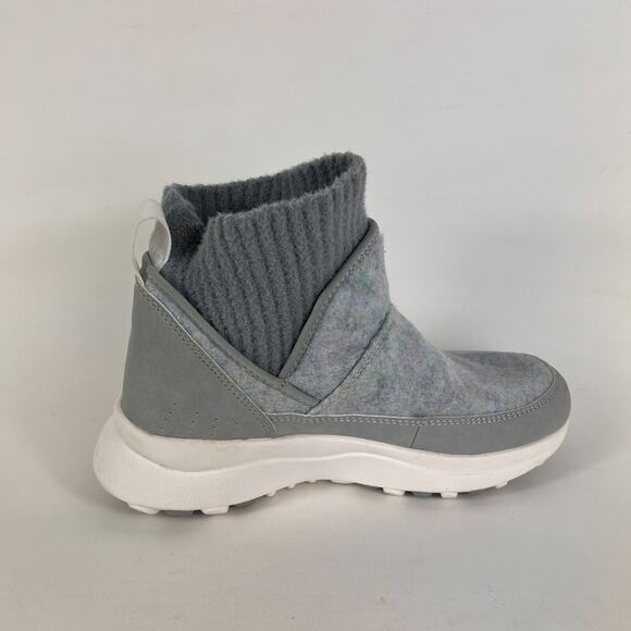 Merrell Cloud Renew Bluff snow boots women's size 6.5 grey blue comfort sneakers - Picture 3 of 11